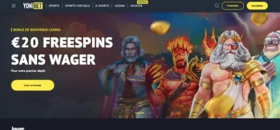 yonibet site home page